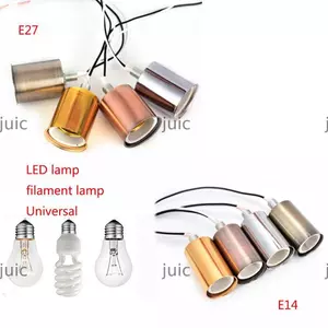 Đế đèn JUIC E27 E14 Gốm sứ tự làm Dễ dàng lắp đặt các bộ phận đèn Led