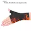 DELMER Viêm Khớp Găng Tay Viêm Khớp Thể Dục Thoáng Khí 1PC Cử Tạ Hỗ Trợ Dây Đeo Tenosynovitis Nẹp Dây Đeo Cổ Tay Ống Cổ Tay
