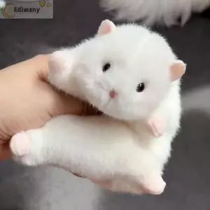EDIWANY Hamster Túi Charm, Sang Trọng Bền Hamster Sang Trọng Móc Khóa, Thiết Kế Giảm Căng Thẳng Dễ Thương Hamster Mềm Sang Trọng Búp Bê Giảm Căng Thẳng