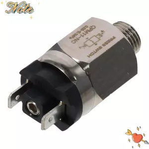 Công tắc điều khiển áp suất NOTE1, thường đóng áp suất bơm có thể điều chỉnh, Máy bơm ren ngoài bằng thép không gỉ 1 / 8 inch bền bỉ