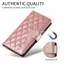 YJD Ốp Lưng Cho Xiaomi 17T Pro Gingham Phong Cách Khe Cắm Thẻ Da Dây Đeo Tay Chống Rơi Vỏ Điện Thoại