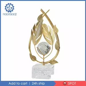 Thủ Công Quả Bóng Pha Lê Vàng Hình Giọt Nước Trang Trí Trung Tâm Tối Giản Hiện Đại Cho Gia Đình Và Văn Phòng