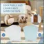 8 Chiếc Mèo Xước Băng Giặt Chống Trầy Xước Miếng Dán Trong Suốt Thảm Sofa Bảo Vệ Nội Thất Thú Cưng Huấn Luyện Hai Mặt Keo