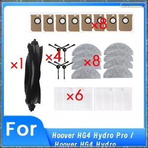 Dành Cho HG4 Hydro Pro / HG4 Hydro Máy Hút Bụi Phụ Kiện Máy Hút Bụi Phần Thay Thế Chính Bên Bàn Chải Cây Lau Nhà Lọc Túi Bụi