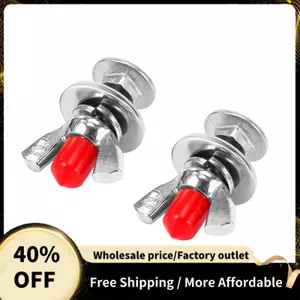 2 Chiếc 316 Thép Không Gỉ Lặn Vít Bướm Tấm Nền Cánh Hạt Cho Dưới Nước Lặn Phụ Kiện