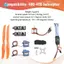 1400KV Động Cơ Không Chổi Than 30A ESC Cắm SG90 9G Mini Servo 8060 Cánh Quạt Cho RC Cánh Cố Định Máy Bay Trực Thăng