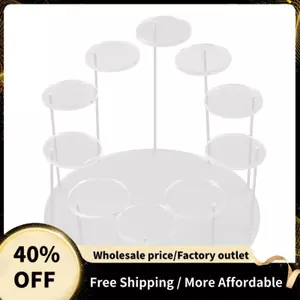 Giá đỡ bánh cupcake Acrylic, Giá đỡ trưng bày tháp bánh cupcake tròn, Giá đỡ bánh cupcake tráng miệng cao cấp, dành cho các bữa tiệc