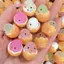 10 Chiếc Nhựa Kawaii Dạ Quang Vỏ Trứng Chi Kẹo Nhiều Màu Sắc 3D Sổ Lưu Niệm DIY Vỏ Điện Thoại Kem Gel Phụ Kiện Trang Trí Nhà Thủ Công