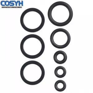 <cosyh>10PCS Black Rubber Sealing Rings for Secure Garden Sprayer Connections