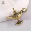 Đèn trà tráng men nghệ thuật Trâm cài Aladdin Trang sức ma thuật cho trang phục sáng tạo [Mina]