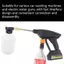 Nồi bọt tuyết 1 / 4 Inch có thể điều chỉnh 300ml dành cho máy rửa áp lực rửa xe FSI