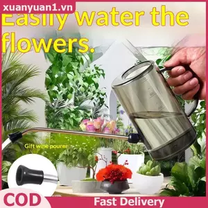 XUAN 1 / 1.5L Nhẹ Dài Vòi Tưới Cây Có Vòi Phun 1 Cái Cho Trong Nhà Chậu Hoa Vườn Ngoài Trời VN