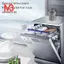 Bộ lọc lưới máy rửa chén 2 phần PP màu xám cho máy rửa chén 427903 170740 Dòng thay thế cho máy rửa chén