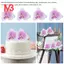 Rất nhiều 20 Chiếc 9cm Bướm Hoa Lan Nhân Tạo Đầu Hoa Trang Trí Cho Đám Cưới Barrette Phụ Kiện