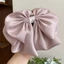 Pháp Nơ Hoa Bud Lấy Kẹp Cảm Giác Satin Nhiều Lớp Đuôi Ngựa Kẹp Sang Trọng Tất Cả Trận Đấu Nửa Ngón Tóc Mũ Đội Đầu PDAC
