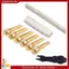 Bộ thay thế chốt đàn Guitar Acoustic End Nut Bridge Saddle Abalone Pins (Chân đồng thau & Đai ốc yên xương)