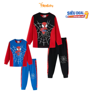 Đồ bộ thun tay dài người nhện Spider-Man Marvel bé trai Rabity 561.900