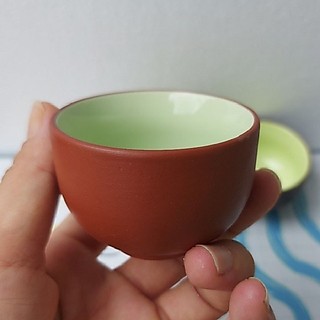 Set 6 Chén Tử Sa Bát Tràng Lòng Xanh Đẹp