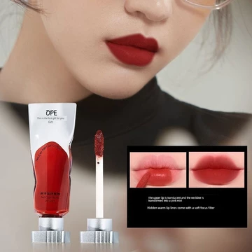 son bóng black rouge son bóng black rouge OPE Ice Cube Velvet Lip Glaze Matte Matte Làm trắng lâu trôi Cốc chống dính Lip Mud Lipstick Tiệc sinh viên Hot Push