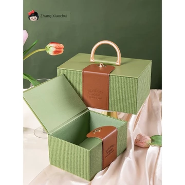 hộp đựng quà tặng hộp đựng quà noel Hộp Quà Tặng Hộp Quà Tặng Hộp Quà Tặng Rỗng Da Cao Cấp Sinh Nhật Kèm Di Động Đường