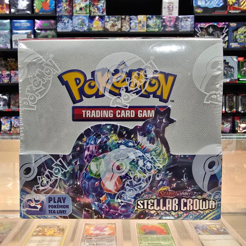 🌟CHÍNH HÃNG🌟 Hộp Bài 36 Pack Pokemon Stellar Crown Scarlet and Violet ...