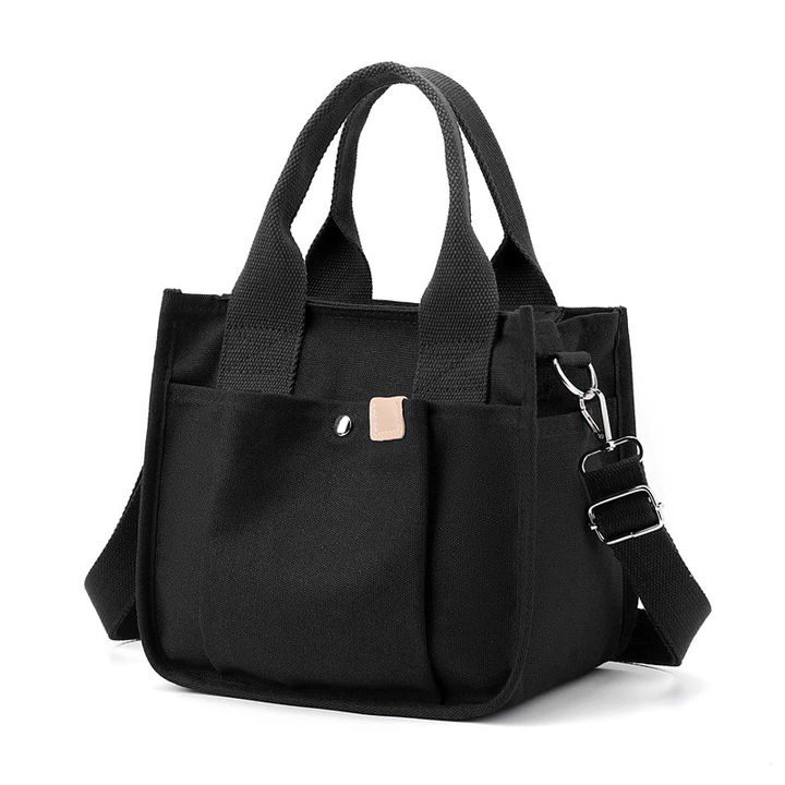 Women's Minimalist Canvas Shoulder Bag – 7