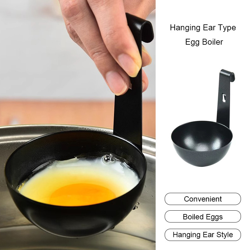 Nồi hấp trứng dạng treo tai, khuôn luộc trứng, tiện dụng cho gia đình