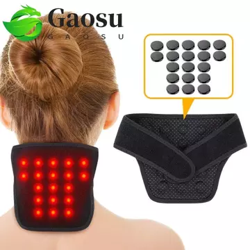 Cổ tử cung tự sưởi ấm GAOSU, Công nghệ tự sưởi ấm nhanh chóng Nẹp cổ, Bảo vệ cổ tử cung Đai hỗ trợ cổ thoải mái thân thiện với da Sử dụng hàng ngày