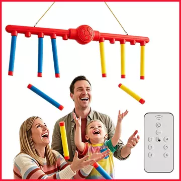 Trò chơi thử thách phản xạ USB có thể sạc lại Tay mắt Đồ chơi phối hợp gậy rơi Đồ chơi trò chơi cho trường học tại nhà Kỳ nghỉ kiamy