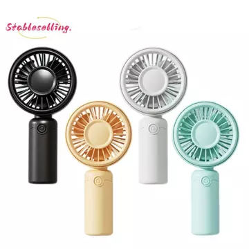 Quạt để bàn Ổn định, Quạt cầm tay Mini cầm tay có thể điều chỉnh 3 bánh, Quạt cầm tay bỏ túi yên tĩnh có thể sạc lại USB ngoài trời