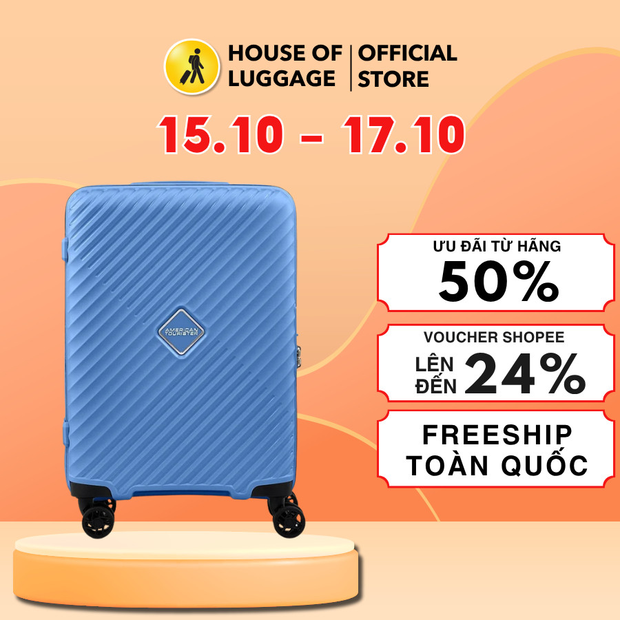 Vali kéo du lịch Diazip American Tourister Mỹ