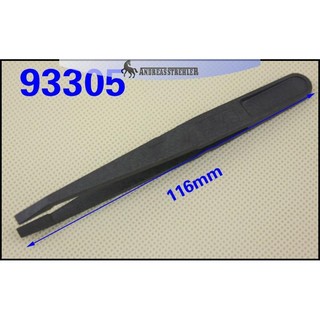 Onetimingfine Loại: Nhíp nhựa Chất liệu: + Nhựa tổng hợp sợi Màu: đen Kích thước tổng thể: khoảng. 12 x 1.1 x 1.4cm / 4.7 VN
