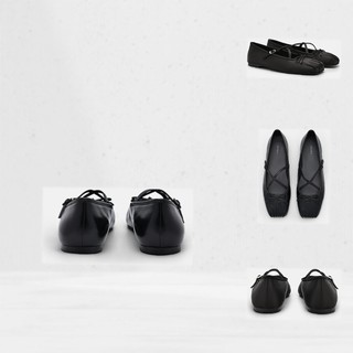 Giày PEDRO Nica Satin Ballerina Flats - PW1-66480114 chính hãng đủ bill