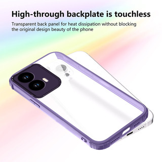 Ốp lưng Motorola Moto G04 G24 E14 G04S G04 XT2421-2 G24 XT2423-1 Đệm khí bốn góc trong suốt cao cấp bảo vệ vỏ mềm chống sốc
