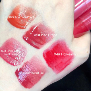 Beauty Juice Water Gloss Lip Glaze Mirror Water Gloss Glass Lip Glaze Nữ Sinh Sữa Trà Màu Son Môi