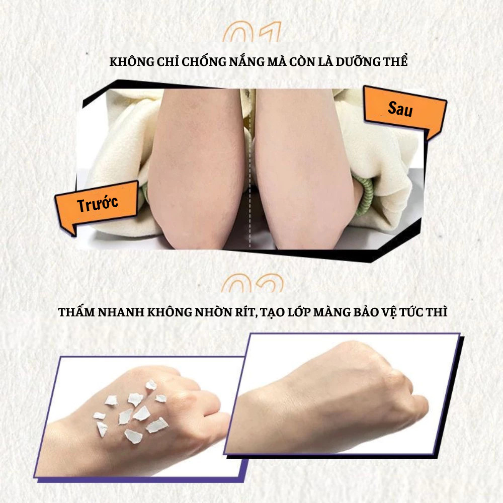 Dùng Cho Da Mặt và Body，SPF50 PA++++Xịt Chống Nắng BABI Chính Hãng 100ml Nâng Tone Kiềm Dầu