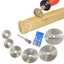 Bộ 6 Cái Lưỡi Cưa Tròn Mini Đĩa Cắt Thép Tốc Độ Cao Chuôi Phụ Kiện Dụng Cụ Khoan Xoay Cho Gỗ Nhôm Cắt -BESTPOOL Shop