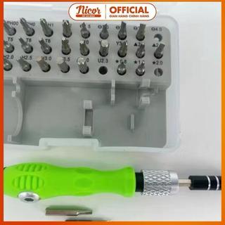 Hộp tua vít đa năng 32 món tiện lợi nhỏ gọn, Tua vít sửa laptop và các vật dụng khác tiện ích