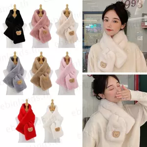 Khăn choàng cổ EBINLANDS Bọc dày Khăn choàng cổ nữ
