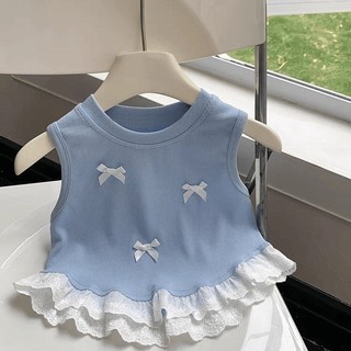 ÁO Thun NgắN Tay KhôNg Tay MớI DàNh Cho Bé GáI ChấT LiệU Cotton ThoảI áO áO Thun Cotton 100%