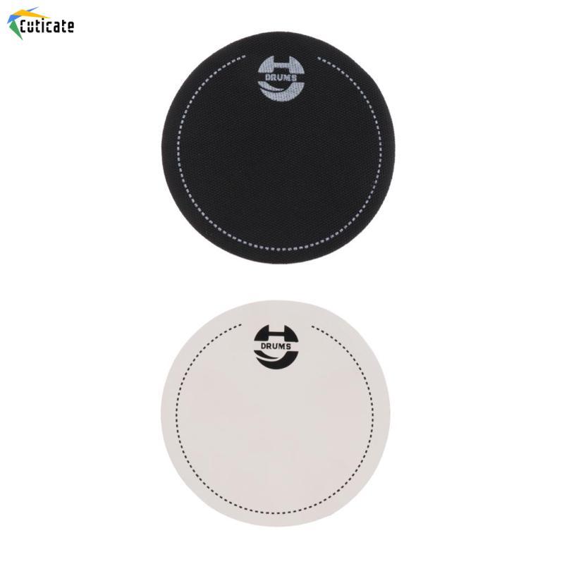 Miếng dán trống trầm một bước cho đầu trống Kick Pad Phụ tùng thay thế màu trắng