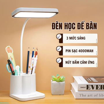Đèn Để Bàn Học, Đèn Học Sinh, Đèn Led Đọc Sách,Đèn Học Để Bàn, Đèn Học Chống Cận Thị