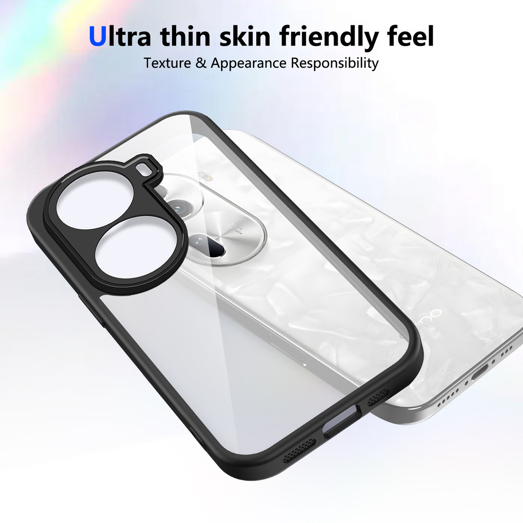 Ốp lưng Reno 11 Pro 5G Vỏ trong suốt mờ thời trang cho OPPO Reno 11 5G Vỏ điện thoại