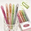 GETVOW 5 cái / bộ Bộ highlighter, Bút highlighter hai đầu bảo vệ mắt, Bút đánh dấu cửa sổ có thể nhìn thấy nhiều màu sắc