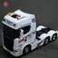 MJnmc 1 Đèn LED Kỹ Thuật Xoay 360 Độ 1 / 14 Máy Xúc RC Tru Trailer Tipper 770S Cho Scania Mới