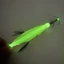 PYCOU 2 Chiếc Mực Jig Mồi, Chiều Dài 8cm 6g Trọng Lượng Mồi Câu Cá, Gỗ 2 Gói Thiết Kế Dạ Quang Chất Liệu Gỗ Egi Mực Móc Câu Cá Nước Mặn