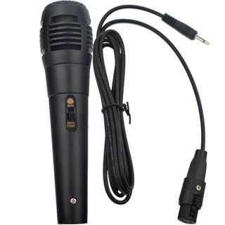 Mic Vocal CLEARLINE, Micrô động có dây chuyên nghiệp, Ống giọng nói 3,5 / 6,35mm Ghi âm Karaoke màu đen di động