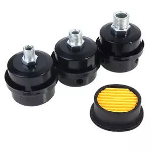 COD 12 / 16 / 20mm Bộ phận máy nén khí bằng kim loại Bộ lọc giảm tiếng ồn MỚI