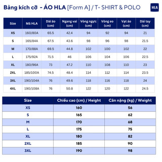 Áo Polo Nam HLA Chất Liệu Cotton Thoáng Mát, Đơn Giản Dễ Phối Đồ, Phù Hợp Đi Chơi, Đi Làm