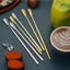 Chất Lỏng Nền Đào Thìa Pha Chế Thìa Mẫu Mỹ Phẩm Thìa Nhỏ Kem Mắt Chọn Dính Kem Tay Cầm Dài 7.1